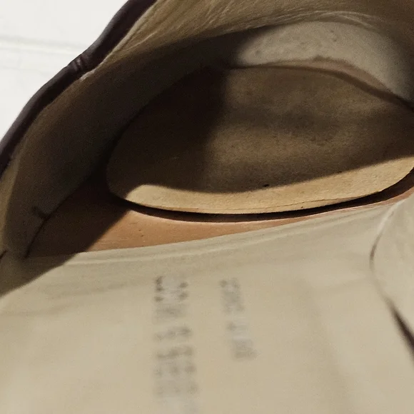 Stubbs & Wootton Plaid Gingham Straw Mule Flats - Picture 7 of 9